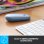 Logitech Pebble M350 Ratón Óptico Inalámbrico Azul