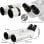 Explore Scientific BT-70 Jumelles géantes 20 x 70 mm Blanc