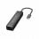 Conceptronic DONN08B Hub USB con Lector de Tarjetas