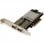 StarTech.com Scheda di rete PCI Express in Fibra ottica da 10Gb con 2 porte SFP+ aperto con Chip Intel