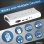 TRENDnet TK-409K Conmutador KVM 4 Puertos USB