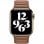 Bracelet à maillons en cuir marron Apple 40 mm taille M/L pour Apple Watch