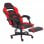 Tempest  F36-2 Silla Gaming con Reposapiés Negra/Roja