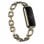 Aktivitätsarmband Fitbit Luxe Bluetooth AMOLED Gold 5 Tage Herzfrequenz SpO2 Wasserdicht