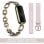 Aktivitätsarmband Fitbit Luxe Bluetooth AMOLED Gold 5 Tage Herzfrequenz SpO2 Wasserdicht