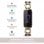 Fitbit Luxe Activity Bracelet Édition Spéciale Gorjana Parker Link Bracelet Or Acier Inoxydable + Bracelet Magnolia
