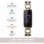 Aktivitätsarmband Fitbit Luxe Bluetooth AMOLED Gold 5 Tage Herzfrequenz SpO2 Wasserdicht