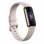 Fitbit Luxe Pulseira de Atividade Branco Marfim/Aço Inoxidável Dourado