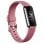 Fitbit Luxe Pulsera de Actividad Rosa Orquídea/Acero Inoxidable Platino
