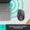 Logitech M705 Marathon Mouse Wireless, Ricevitore USB Unifying 2,4 GHz, 1000 DPI, 5 Pulsanti Programmabili, Durata Batteria di 3 Anni, Compatibile con PC, Mac, Laptop, Chromebook