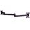 Soporte Pared Brazo Largo Para TV/Monitor VESA 75/100 Negro