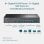 Switch gerenciado TP-Link TL-SG3210 8 portas Gigabit L2 Lite JetStream com 2 slots SFP