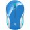 Logitech M187 Ratón Inalámbrico Mini Azul