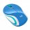 Logitech M187 Ratón Inalámbrico Mini Azul
