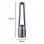 Rowenta Eclipse Ventilador + Purificador 2 en 1 Negro