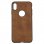 Funda Cuero Marrón para iPhone XS Max
