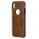 Funda Cuero Marrón para iPhone XS Max