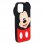 Funda Oficial de Disney Mickey Silicona 3D Flexible Clásicos Disney para iPhone 12