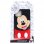 Funda Colgante Transparente Oficial de Disney Mickey y Minnie Beso Clásicos Disney para iPhone 12