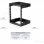 StarTech.com Rack serveur mural 12U - Armoire réseau à cadre ouvert - Profondeur de 30 à 50 cm
