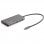 StarTech.com DKT30CHVAUSP laptop-dockingstation & portreplikator Kabelgebunden USB 3.2 Gen 1 (3.1 Gen 1) Type-C Schwarz, Grau