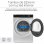 Haier HD100-A2979 Secadora Bomba de Calor Carga Frontal 10Kg A++ Blanca