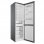 Indesit INFC9 TA23X Frigorífico Combi D Acero Inoxidable