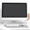 Celly Desk Hub Monitorständer + 4 USB-Anschlüsse Weiß