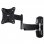 Supporto TV Hama a 2 bracci Inclinabile/Orientabile 10"/26" VESA 100x100 Max 25Kg