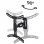 Hama Soporte TV Inclinable/Giratorio 32"/65" VESA 400x400 Máx 35Kg