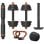 Xiaomi Smart Kit Manubri + Barra + Kettlebell FED 20Kg + Sensore