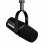 Shure MV7 Microfone Dinâmico para Podcast XLR/USB Preto + AONIC 50 Auscultadores Sem Fios com Cancelamento de Ruído Pretos