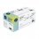 Ventilateur de plafond Fabrilamp Nevery avec éclairage LED et télécommande, pales réversibles, 65 W, blanc/hêtre