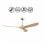 Fabrilamp Marin Deckenventilator und Fernbedienung 40W Buche