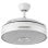 Ventilateur de plafond Bluetooth Fabrilamp Matanuska avec éclairage LED et télécommande 32 W Blanc