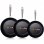 Wecook EcoChef Titanio Set de 3 Sartenes de Aluminio Forjado 18/20/24cm