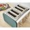 Swan Nordic Broodrooster 4 Brede Sleuven 1500W 6 Bruiningsstanden Groen