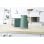 Swan Nordic Set Pequeno Almoço Fervedor de Água + Torradeira 2 Torradas Verde