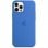 Custodia in silicone Apple MagSafe Capri Blue per iPhone 12 Pro Max