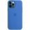 Custodia in silicone Apple MagSafe Capri Blue per iPhone 12 Pro Max