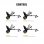 ACBK HoverKart Asiento para Hoverboard de 6.5" a 10"