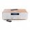Thomson MIC201IBT Micro Hi-Fi Bluetooth com Reprodutor de CD/Rádio/MP3/USB/Carregador de Indução Madeira e Branco