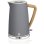 Set petit-dejeuner Swan Nordic avec grille-pain 2 fentes larges 900 W, 6 niveaux et bouilloire 1,7 L, gris