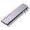 Minix Neo Storage Pro Hub USB-C Multipuerto con 480GB SSD Gris para Apple MacBook