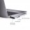 Minix Neo Storage Pro Hub USB-C Multipuerto con 480GB SSD Gris para Apple MacBook