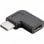 Goobay USB-C auf USB-C Adapter 90º Stecker/Buchse Schwarz