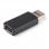 StarTech Adaptador Bloqueador de Datos USB 2.0 Macho/Hembra Negro