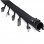 Startech Organizador de Cables Neopreno 1m Negro