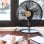 Ventilatore da Tavolo Cecotec EnergySilence 560 WoodDesk 45W 4 Pale 3 Velocità Silenzioso Oscillante