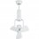 Sulion Handair Ventilador de Techo con Mando 9.7W Blanco